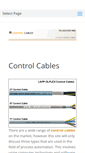 Mobile Screenshot of control-cables.co.uk